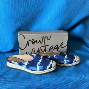 Crown Vintage Tie-Dye Espadrilles